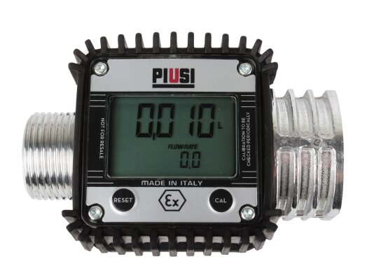 Contador de combustible K24 ATEX PIUSI cambio de posición de la pantalla