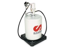 Pistola de engrase neumática con soporte Samoa EGC-20/450-3, para barriles de 20 kg, art: 482200.