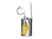 Kit de drenaje de aceite con bomba PM 4, 5:1 para tambor