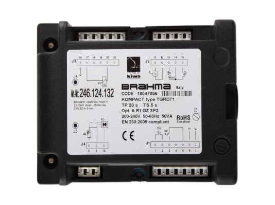 Controlador de quemador Brahma TGRD71, art: 18047056