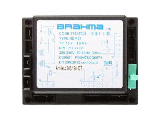 Brahma NDM31 37547005 Controlador de quemador