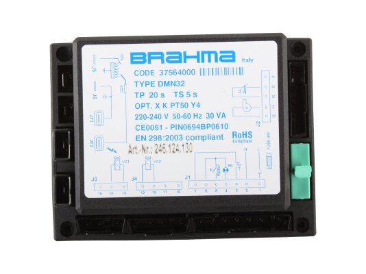 Brahma DMN32 Controlador de quemador 37564000