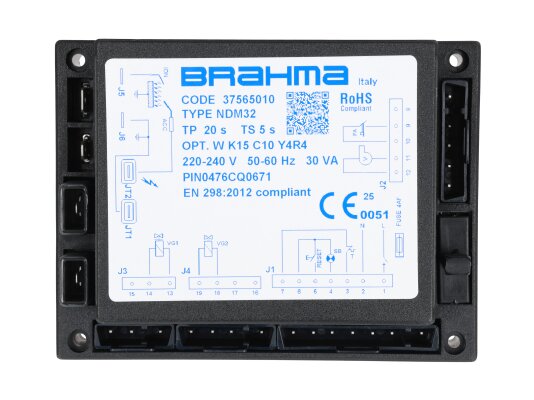Automatización de caldera Brahma NDM32, art: 37565010.