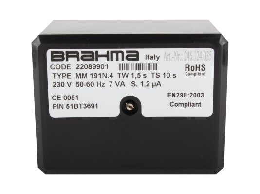 Brahma MM191N.4 22089901 unidad de caldera.