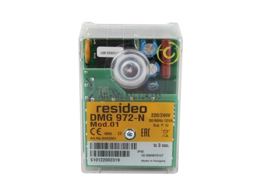 Honeywell DMG 972-N Mod.01 control de quemador, art: 0452001.