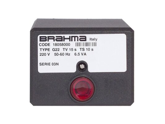 Español Brahma G22/Z 18048102 quemador de almacenamiento