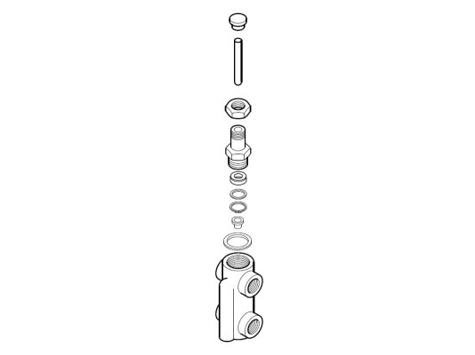 Regulador de presión Baltur 1/2" x 3/8", art: 16320.
