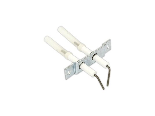 Bloque de electrodos de encendido con tubo de PVC Baltur 63 mm, art: 26909