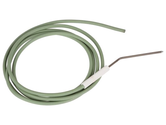 Electrodo de encendido con cable flexible Ecoflam de 119.8 mm, 65312200