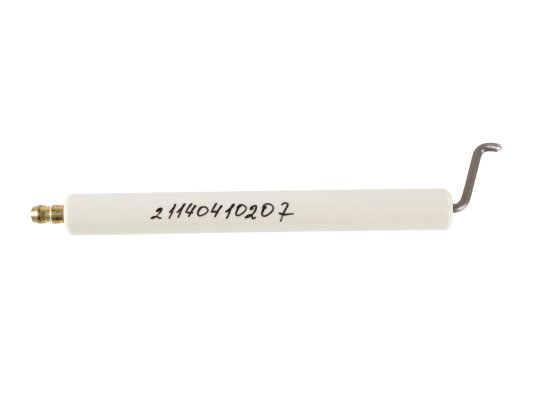 Electrodo de encendido Weishaupt de 155 mm, izquierdo, art: 21140410207.