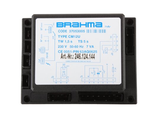 Controlador de quemador Brahma CM12U, art: 37053005