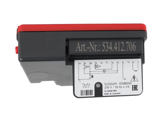 Honeywell S4565AM 3058 control de quemador, art: 0020025301