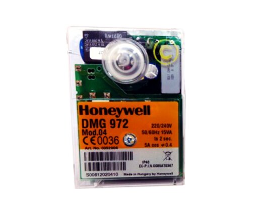 Honeywell DMG 972 Mod.04 control de caldera, art: 0352004.