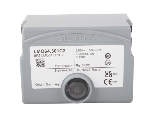 Sistema de control de quemador Siemens LMO64.301C2