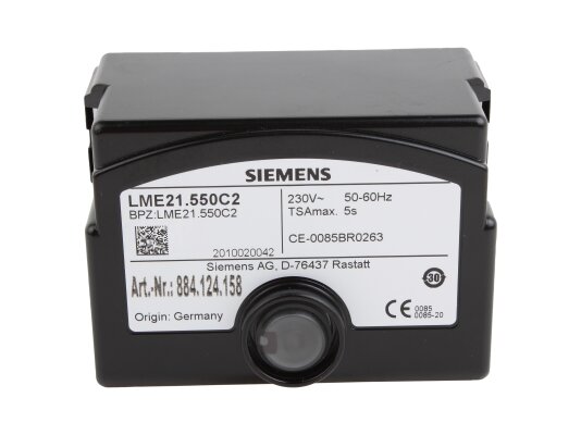 Sistema de control de quemador Siemens LME21.550C2