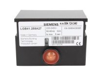 Sistema de control de quemador Siemens LGB41.258A27