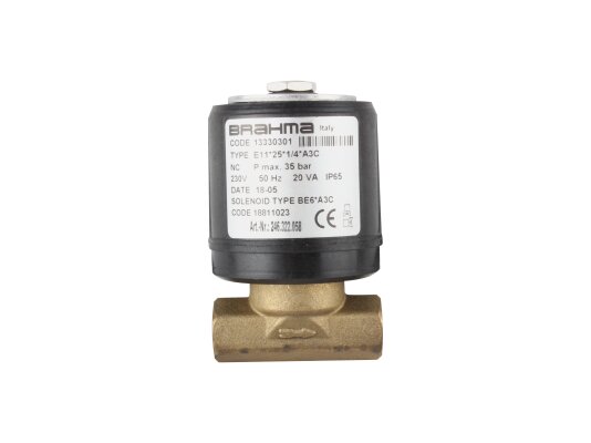 Válvula electromagnética de combustible líquido Brahma E11*25*1/4*A3C 13330301