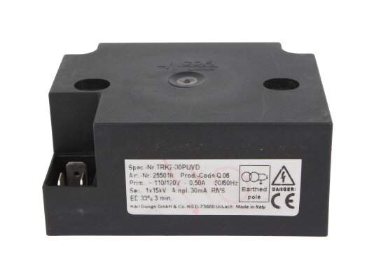 Transformador de encendido Dungs TRK2-30PUVD, art: 255018.