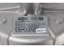 Regulador de presión de gas Madas RG/2MBZ DN 50 FL, art: RB50Z R160.