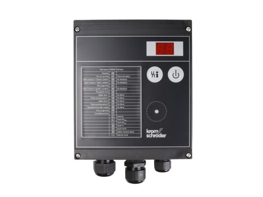 Kromschroder BCU370WFEU0D3B1-3 control de quemador, art: 88600901.