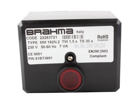 Brahma MM192N.2 22283721 quemador de combustible