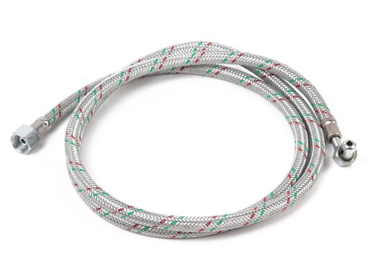 Manguera de combustible líquido Ecoflam Rp 1/4" - Rp 3/8", 1600 mm, art: 65323212.