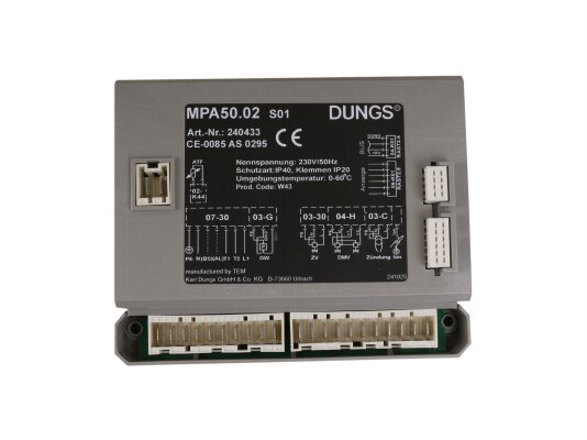 Controlador de quemador Dungs MPA50.02 S01, art: 240433
