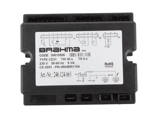 Brahma CE31 Controlador de quemador, 30615506