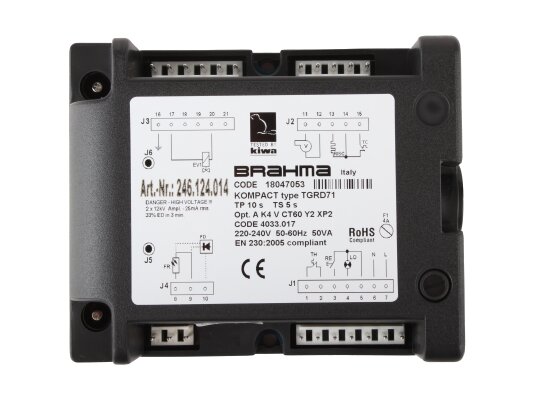 Brahma TGRD71 Controlador de quemador, 18047053