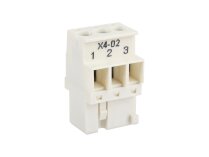 Weishaupt X4-02 enchufe de 3 pines, 716305