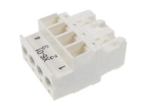 Conector Weishaupt X6-01 de 4 pines, art: 716310.