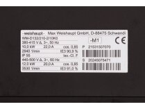 Motor eléctrico Weishaupt de 10 kW, 21531507070