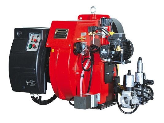 Quemador de gas/diésel Ecoflam MULTICALOR 200.1 PRE TL MB-DLE 415, art: 3145143-3145933.